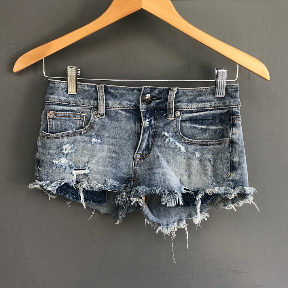 Distressed Short Short